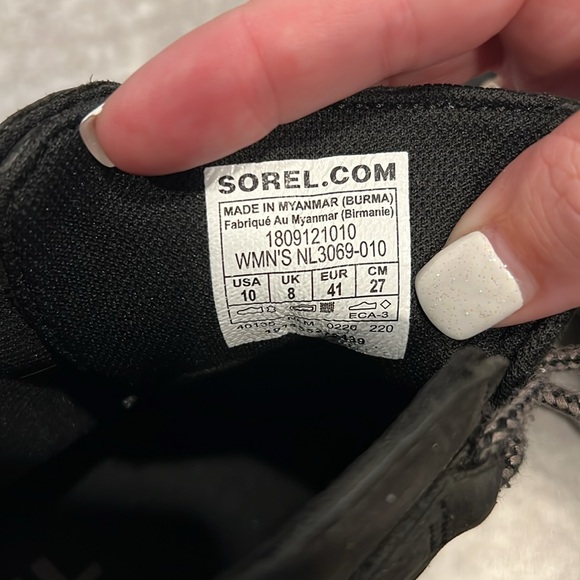 Sorel Women's Slouch Boots Size 10 - Picture 8 of 9